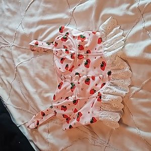 Strawberry shortcake corset